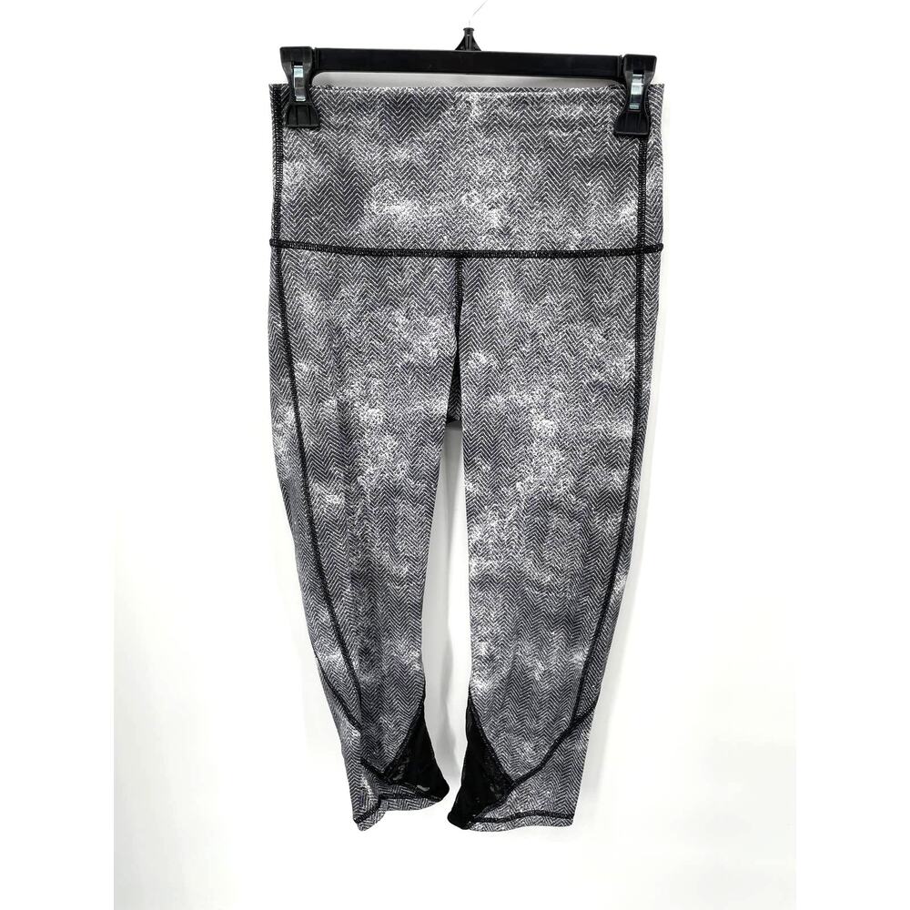 Lululemon Wunder Train Herringbone Leggings // 6